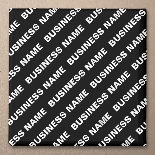 Fettformatierter bearbeitbarer Name | Einfach Schw Magnet (Von Creator hochgeladen)