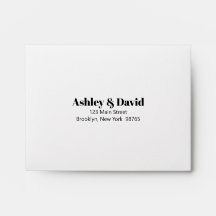 Fettformatierter Notizkartenumschlag für die Rücks