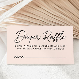 Fettformatierung des Blush-Baby-Duschvorrichtung Begleitkarte