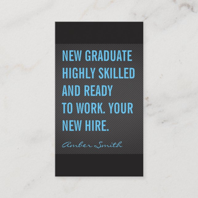 Fettformatierung Visitenkarte (Vorderseite)