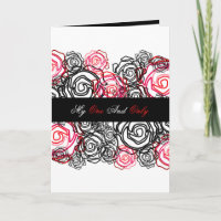 "Fettformatige Rose - Meine einzige und einzige" 1