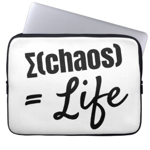 Fettgedruckte philosophische mathematisch inspirie laptopschutzhülle