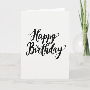 Fettgedruckte Schrift-Jubiläumskarte Karte