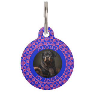 Fettgedrucktes individuelles Geschenk für Katzenpa Haustiermarke