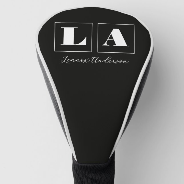 Fettgedrucktes Monogramm Golf Headcover (Von Creator hochgeladen)