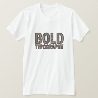 Fettgedrucktes Typografie-Langarmshirt – Minimalis T-Shirt