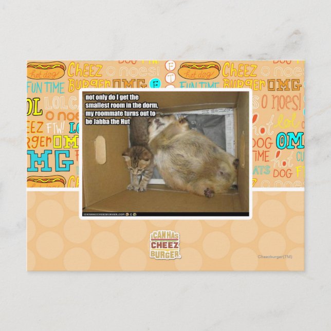 Fettgenosse Postkarte (Vorderseite)