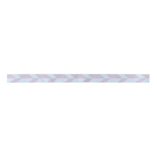Fettgewebte, zweiteilige, Zickzack Stripe-Pulver-P Satinband