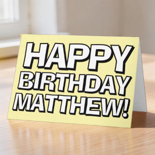 Fettglücklicher Geburtstag Benutzername Geburtstag Karte
