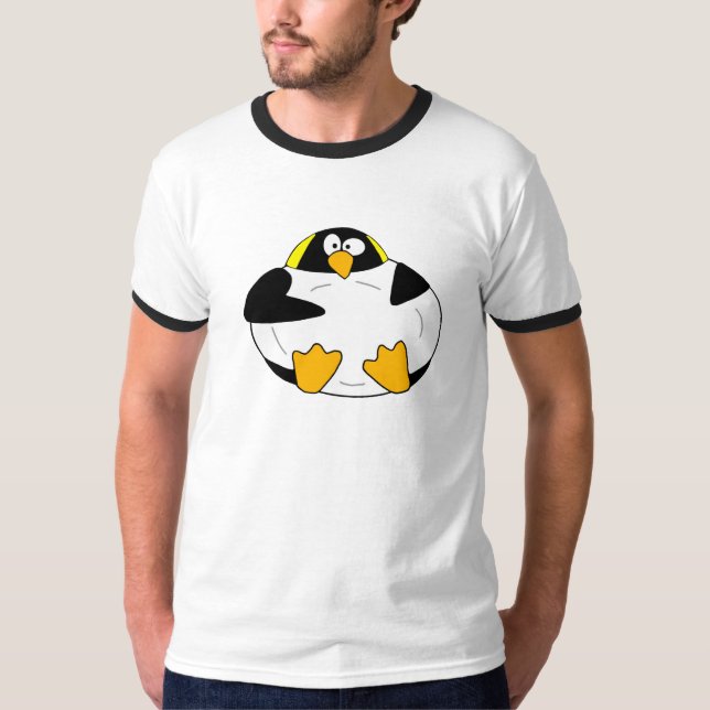 Fetthaltiger Kaiser-Pinguin T-Shirt (Vorderseite)