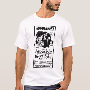 Fetthaltiges Arbuckle 1921 Film-Anzeigegeld T-Shirt