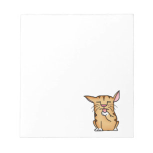Fettkatze Notizblock