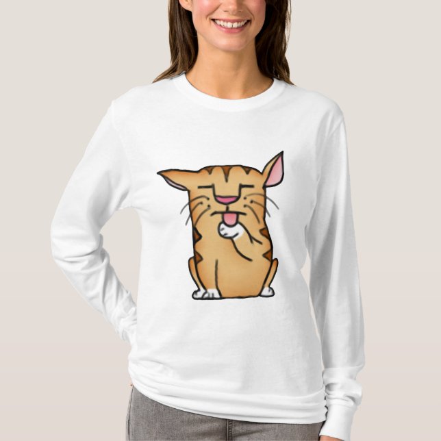 Fettkatze T-Shirt (Vorderseite)