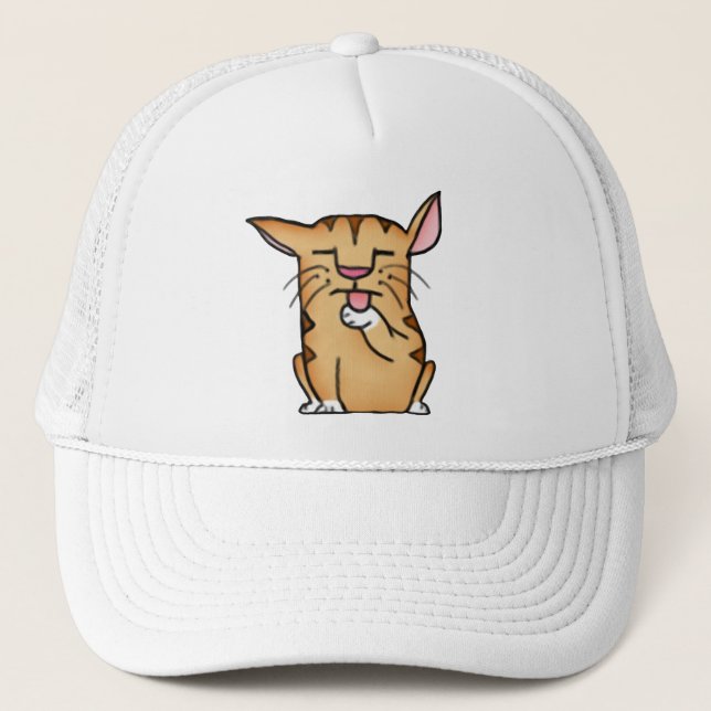 Fettkatze Truckerkappe (Vorderseite)