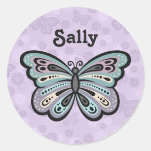 Fettkleber Runder Aufkleber