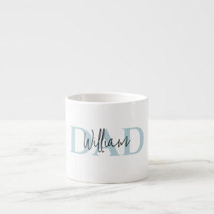 Fettpastel-VATER Geschenk des modernen Vaters Espressotasse