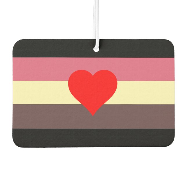Fettpride Autolufterfrischer (Vorderseite)