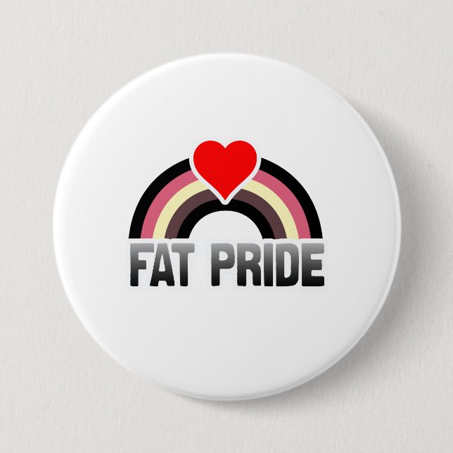 Fettpride Button (Vorderseite)