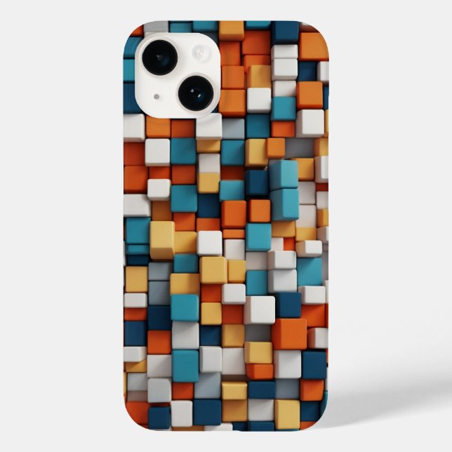 Fettquadrate Case-Mate iPhone Hülle (Rückseite)