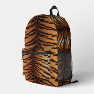🐅 Fettre Tiger Streifen Animal Print Stil 🐅 Bedruckter Rucksack