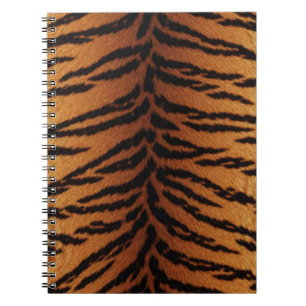 🐅 Fettre Tiger Streifen Animal Print Stil 🐅 Notizblock