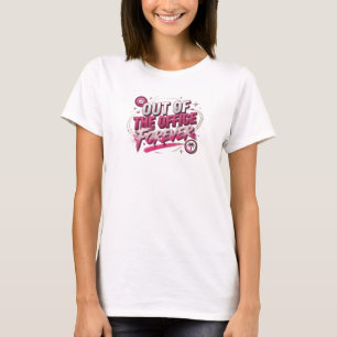 Fettrotes KÜNSTLERISCHES MOTIV FÜR AUSSERHALB DES T-Shirt