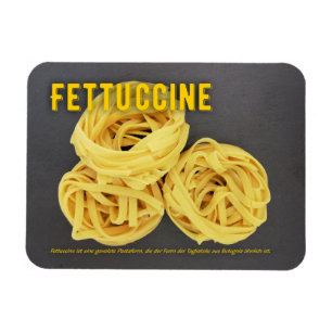 Fettuccine Italienisches Restaurant Rezept zutat  Magnet