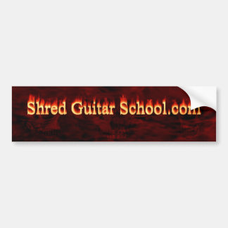 Fetzen-Gitarren-SchulAutoaufkleber Autoaufkleber