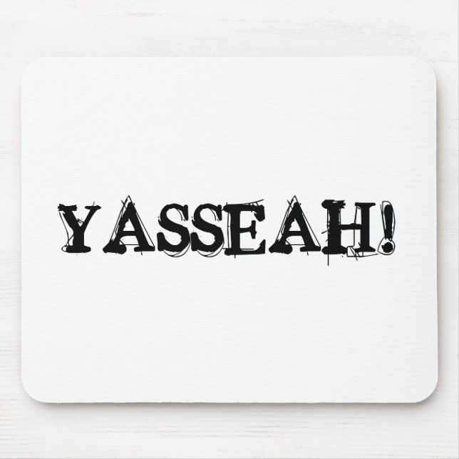 Fetzen: Offizielles YASSEAH Mousepad! Mousepad (Vorne)