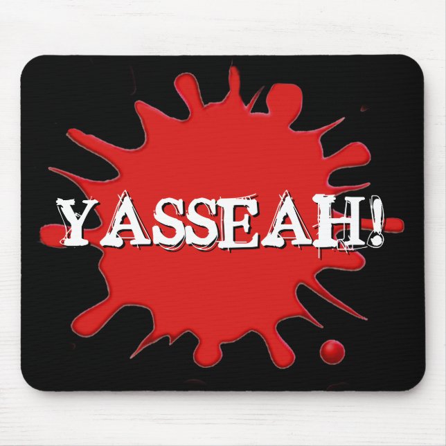 Fetzen: Offizielles YASSEAH Mousepad! Mousepad (Vorne)