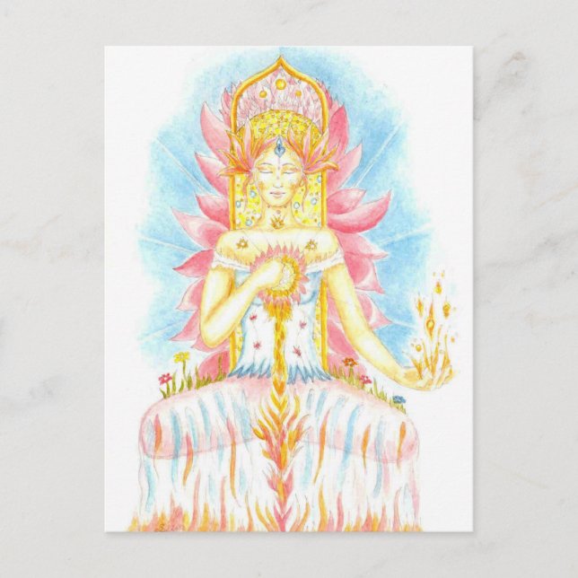 Feu intérieur postkarte (Vorderseite)