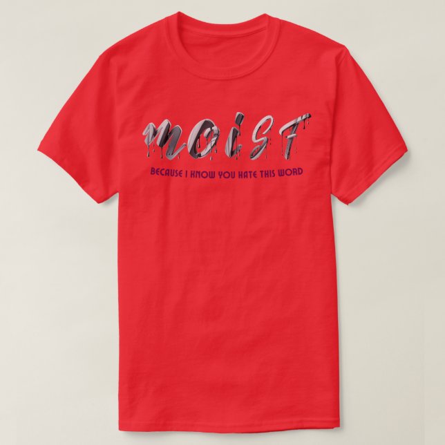 feuchtes T-Shirt (Design vorne)