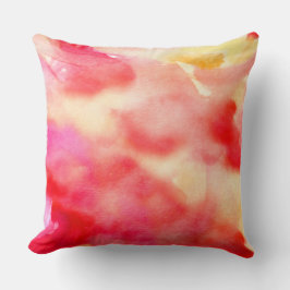 FEUCHTIGES WATERCOLOR Retro-DESIGN-Kissen Kissen