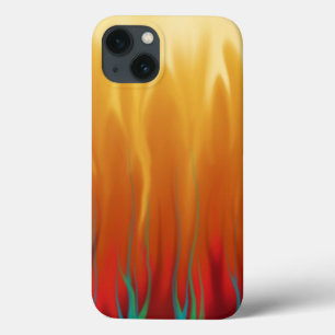 Feuer - Abstrakte Flammen iPhone 13 Hülle