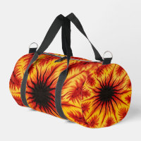 Feuer-Abstraktmuster-Gear-Tasche Weekender