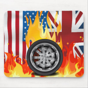 Feuer, Alloy UK USA Mousepad