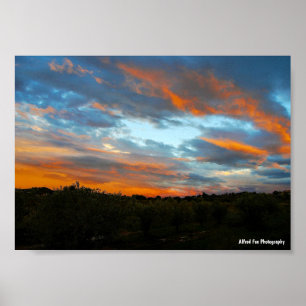 Feuer am Himmel Poster