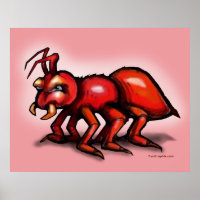 Feuer-Ant-Poster