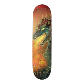 Feuer-atmendrache-Skateboard Skateboard