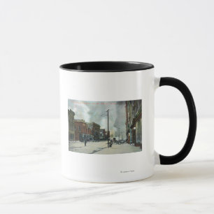 Feuer aufkommende dritte Street, Erdbeben 1906 Tasse