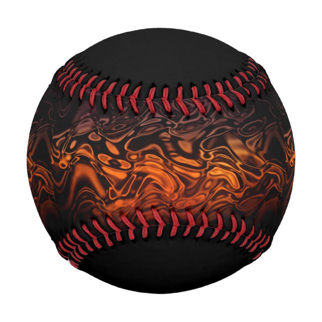 Feuer - Baseball-Design 3 Baseball (Vorderseite)