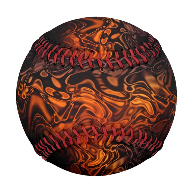 Feuer - Baseball-Design 4 Baseball (Vorderseite)