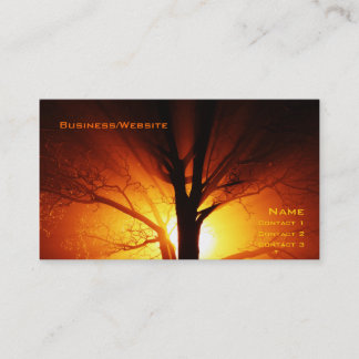 Feuer-Baum Visitenkarte
