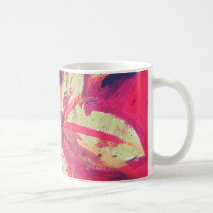 Feuer-Blumen-Tasse Kaffeetasse