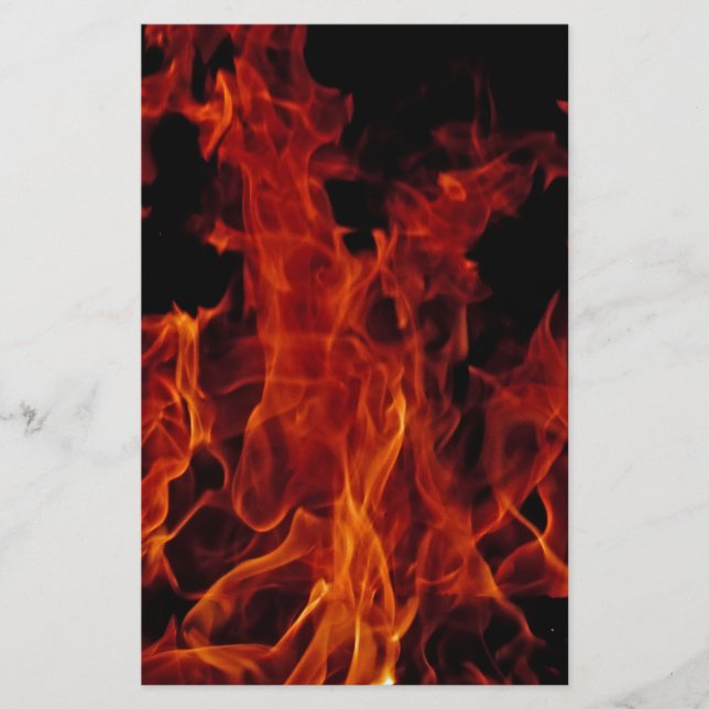 Feuer Briefpapier (Vorderseite)