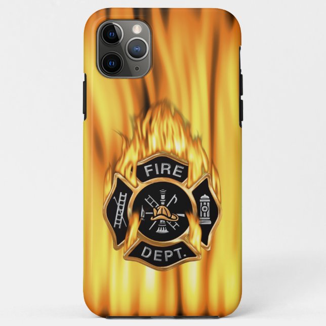 Feuer Case-Mate iPhone Hülle (Rückseite)