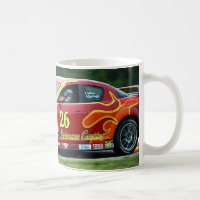Feuer, das großartiges morgens RX8 atmet Kaffeetasse (Rechts)