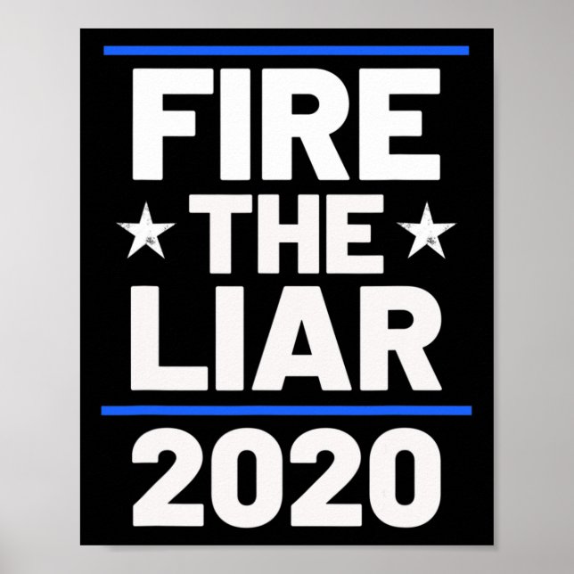 Feuer dem Lügner  Poster (Vorne)