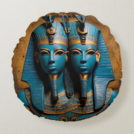 Feuer der Götter Rundes Kissen