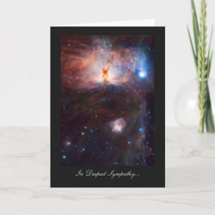 Feuer des Flammennebels - im tiefsten Beileid Karte